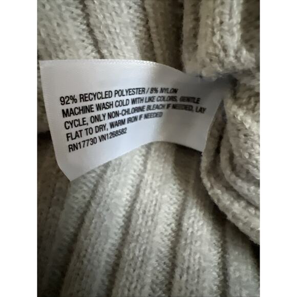 Wild Fable Women's Cable Zip Hoodie Sweatshirt Light Gray M NWT - Picture 6 of 7